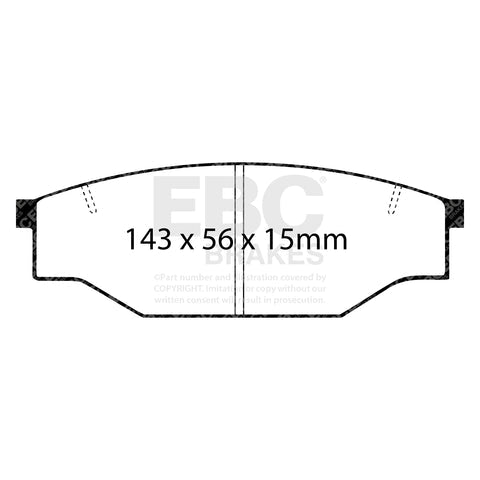 EBC Brakes Pad and Disc Kit (PDKF2024)