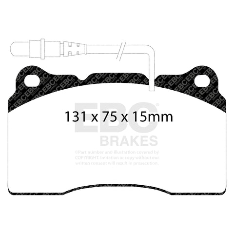 EBC Brakes Pad and Disc Full vehicle Kit (PD40K591)