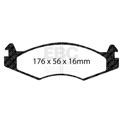 EBC Brakes Pad and Disc Kit (PDKF2308)