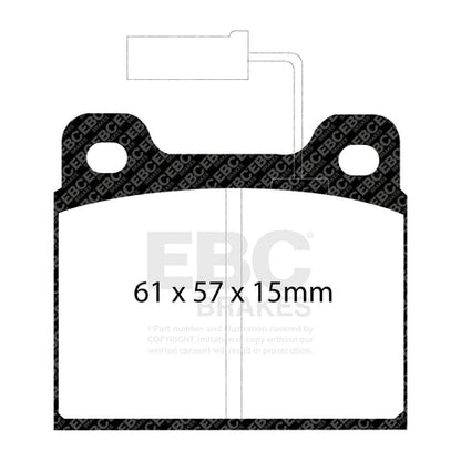 EBC Brakes Pad and Disc Full vehicle Kit (PD40K010) Image 5