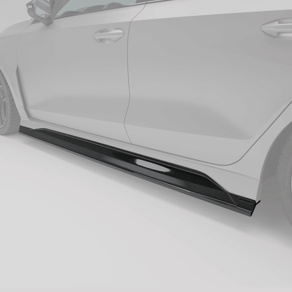 Revozport Carbon Fiber Side Skirts for Audi RS3 8Y