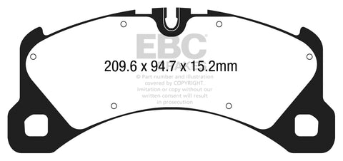 EBC Brakes Pad and Disc Kit (PD04KF1315) Image 3