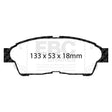 EBC Greenstuff 6000 Series Truck and SUV Brake Pad Set (DP6964) Image 1