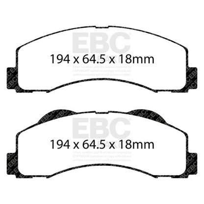 EBC Brakes Pad and Disc Kit (PD11KF736) Image 2