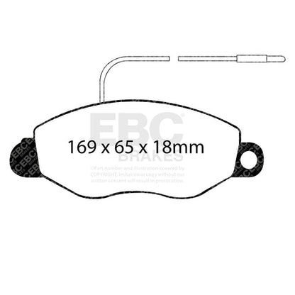EBC Brakes Pad and Disc Kit (PDKF1453)
