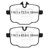 EBC Brakes Pad and Disc Kit (PDKR152) Image 1