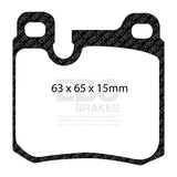EBC Brakes Pad and Disc Kit (PD03KR580) Image 3