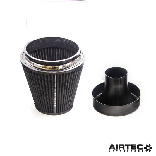 AIRTEC Motorsport Group A Cone Filter with Alloy Trumpet for Cosworth - T3 &amp; T34 Turbos Image 2