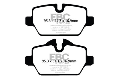 EBC Brakes Pad and Disc Full vehicle Kit (PD40K1294)