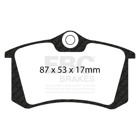 EBC Brakes Pad and Disc Kit (PDKR055) Image 2