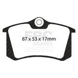 EBC Brakes Pad and Disc Kit (PDKR054) Image 3