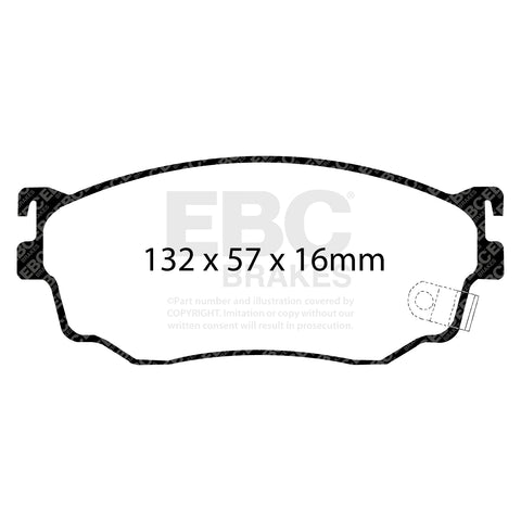 EBC Brakes Pad and Disc Kit (PD11KF415) Image 3