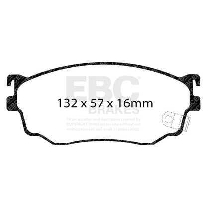 EBC Brakes Pad and Disc Kit (PDKF1149) Image 3