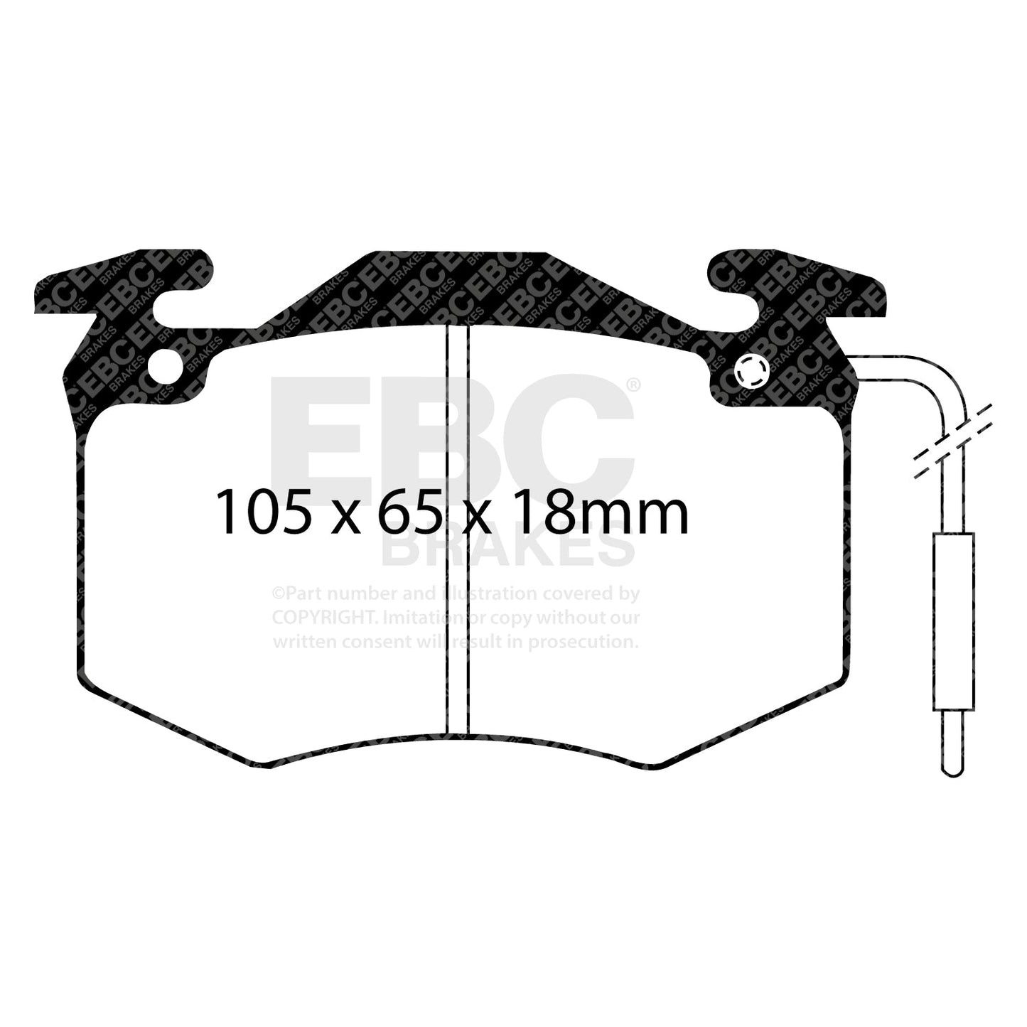 EBC Brakes Pad and Disc Full vehicle Kit (PD40K1521)