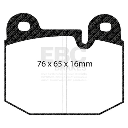 EBC Brakes Pad and Disc Kit (PDKF243) Image 3