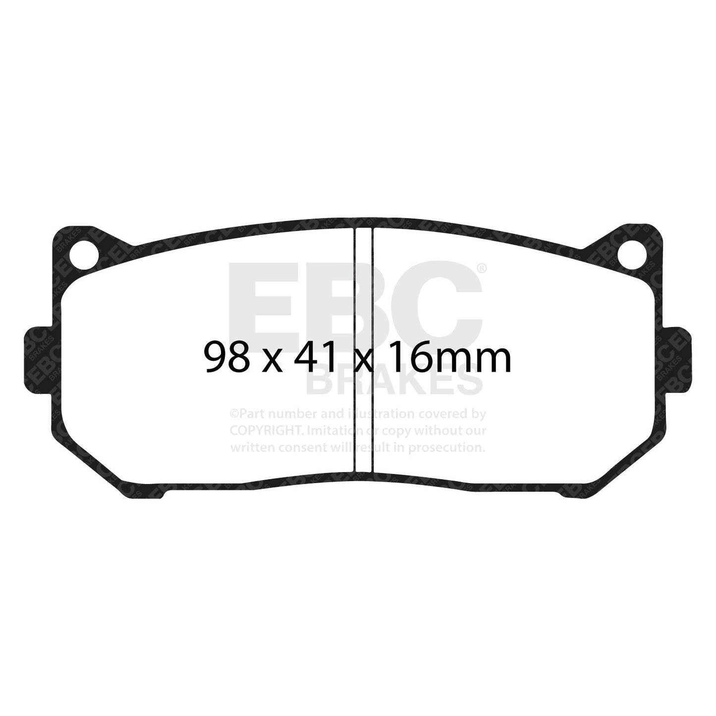 EBC Brakes Pad and Disc Kit (PDKR470)