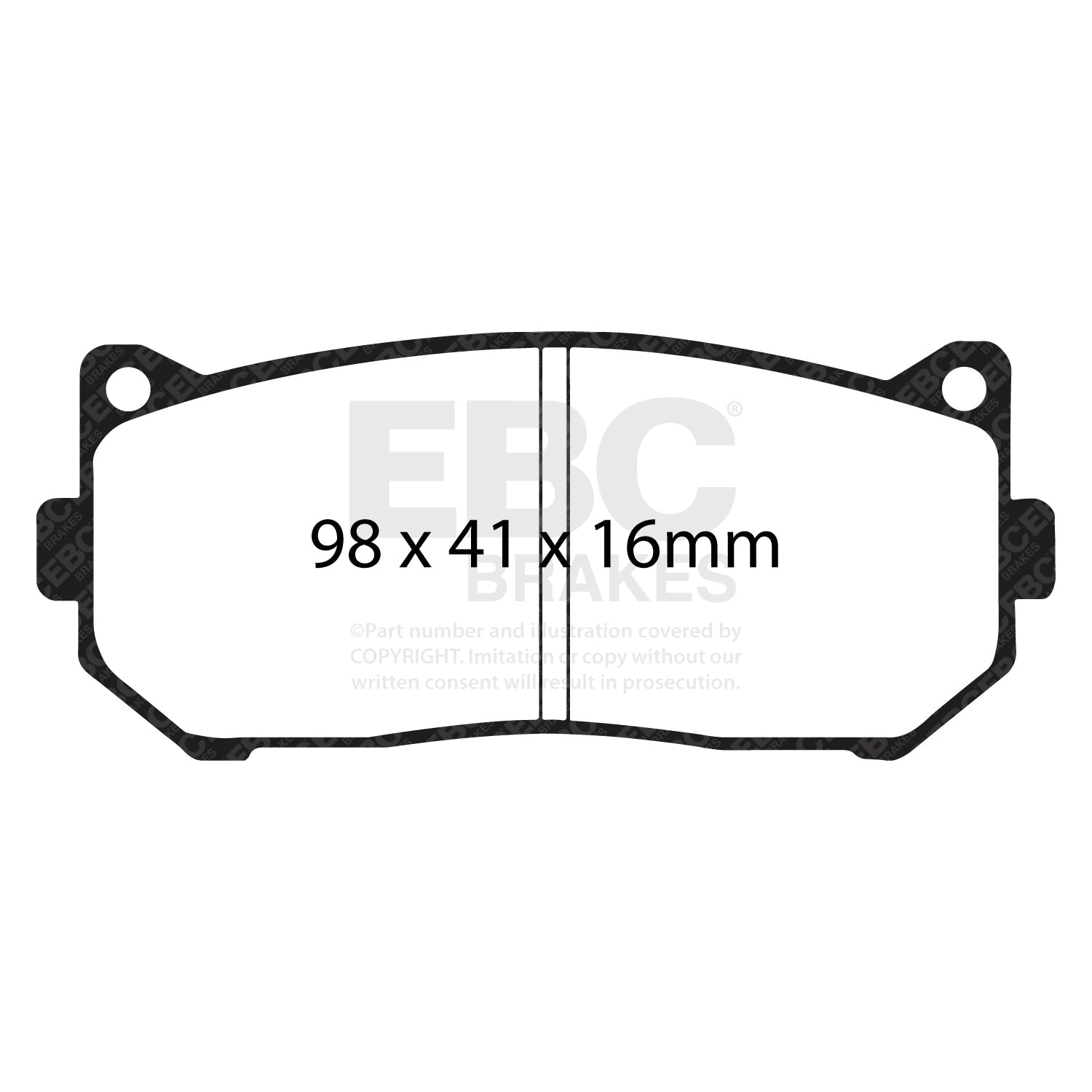 EBC Brakes Pad and Disc Kit (PDKR470)