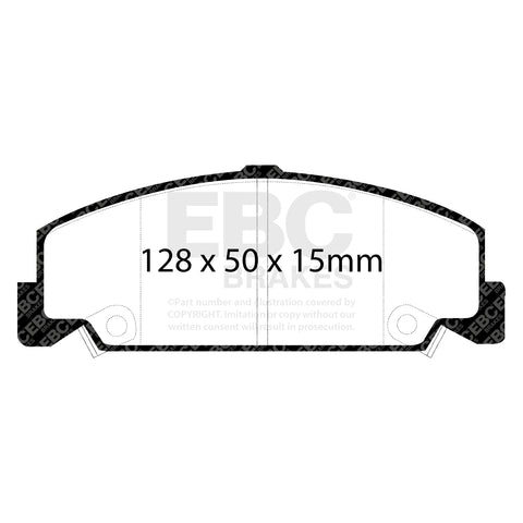 EBC Ultimax OE Replacement Brake Pad Set (DP985) Image 1