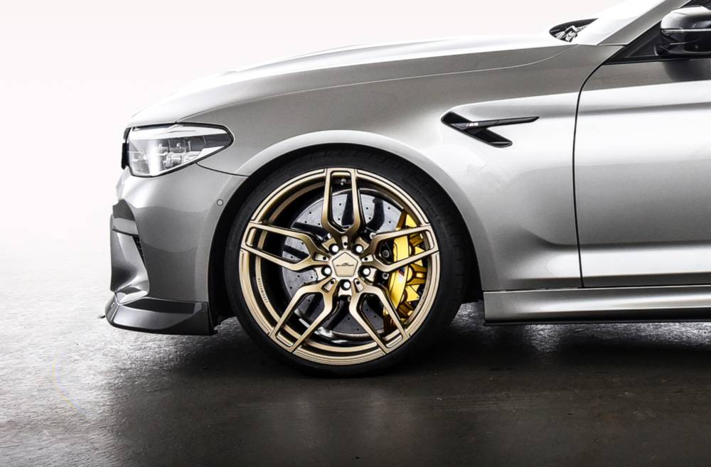 AC Schnitzer 21 Wheel & Tyre Set ac4 Forged Techgold Continental For B