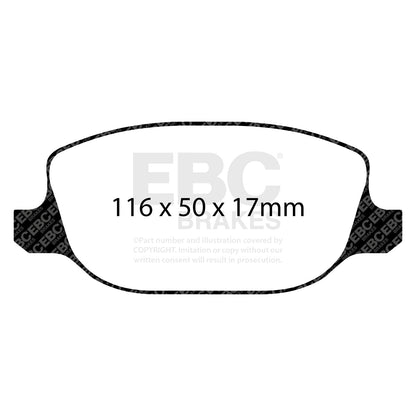 EBC Brakes Pad and Disc Full vehicle Kit (PD40K1021)