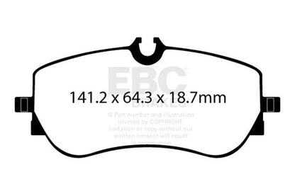 EBC Ultimax OE Replacement Brake Pad Set (DPX2364) Image 3