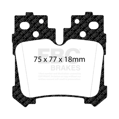 EBC Brakes Pad and Disc Kit (PDKR519)
