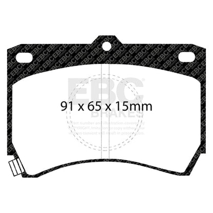 EBC Brakes Pad and Disc Full vehicle Kit (PD40K1113) Image 4