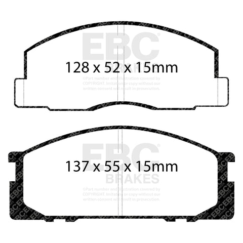 EBC Brakes Pad and Disc Kit (PDKF2005) Image 1