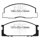 EBC Brakes Pad and Disc Kit (PDKF2005) Image 1
