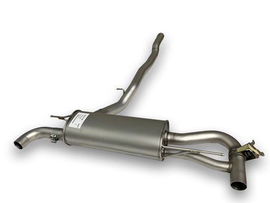 Remus Cat-Back Exhaust 2x 102mm Chrome Rolled-Edge Tips for MINI JCW