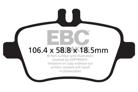 EBC Brakes Pad and Disc Full vehicle Kit (PD40K1151)