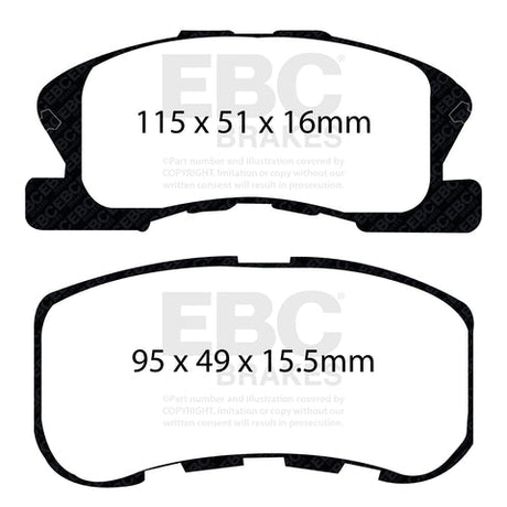 EBC Brakes Pad and Disc Kit (PDKF584) Image 2