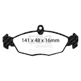 EBC Brakes Pad and Disc Kit (PDKR289) Image 1