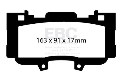 EBC Brakes Pad and Disc Kit (PD05KF1372)