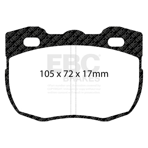 EBC Brakes Pad and Disc Kit (PDKF1059)