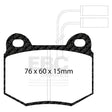 EBC Brakes Pad and Disc Kit (PDKF018) Image 1