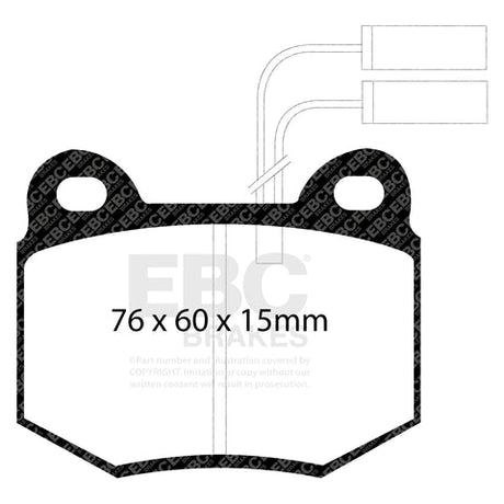 EBC Brakes Pad and Disc Kit (PDKF018) Image 1