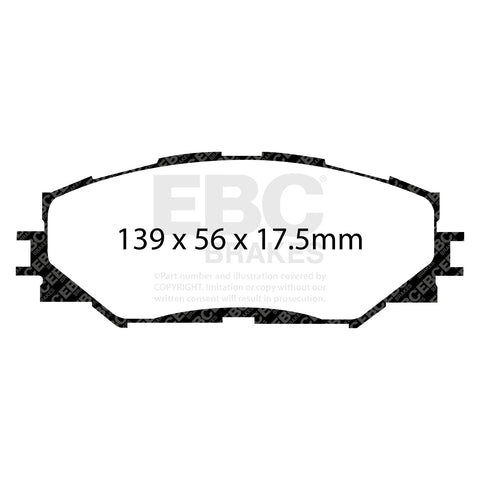 EBC Brakes Pad and Disc Full vehicle Kit (PD40K1878)