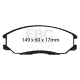 EBC Brakes Pad and Disc Kit (PDKF958) Image 2