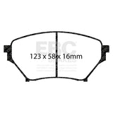EBC Performance Pack Pad & Line Kit with Yellowstuff Pads (PLK1977) Image 3