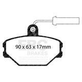 EBC Brakes Pad and Disc Kit (PDKF662) Image 3