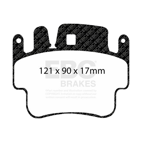 EBC Brakes Pad and Disc Kit (PD04KR225)