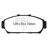 EBC Brakes Pad and Disc Kit (PDKF895) Image 3