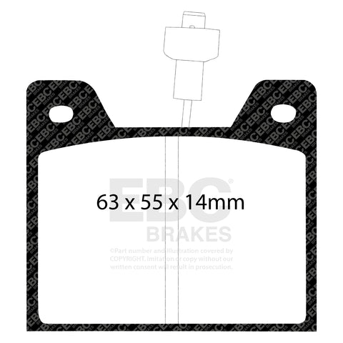 EBC Brakes Pad and Disc Kit (PDKF384)