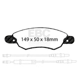 EBC Brakes Pad and Disc Kit (PDKF486) Image 2