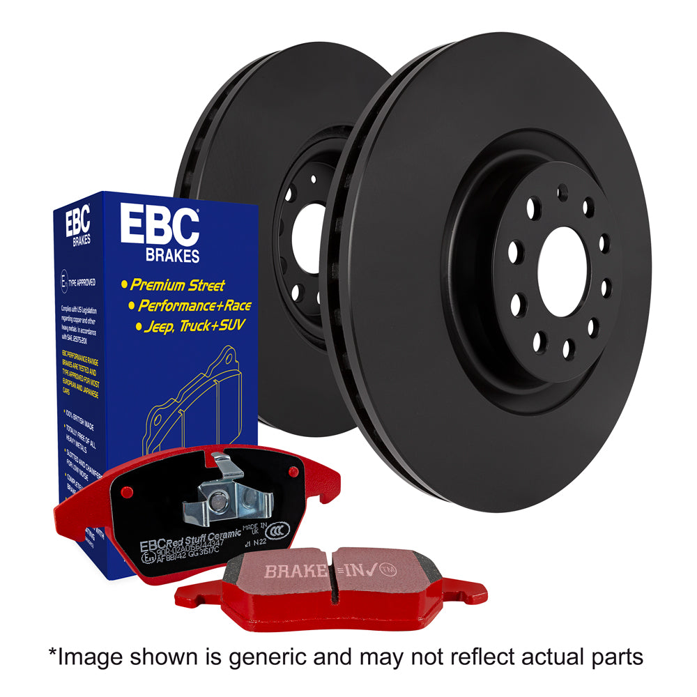 EBC Brakes Pad  and  Disc Kit (PD02KR472) Image 2