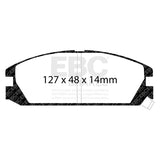 EBC Brakes Pad and Disc Kit (PDKF881) Image 4