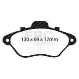 EBC Brakes Pad and Disc Kit (PDKF502) Image 3