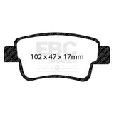 EBC Brakes Pad and Disc Kit (PD11KR272) Image 2