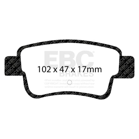 EBC Brakes Pad and Disc Kit (PD11KR272) Image 2